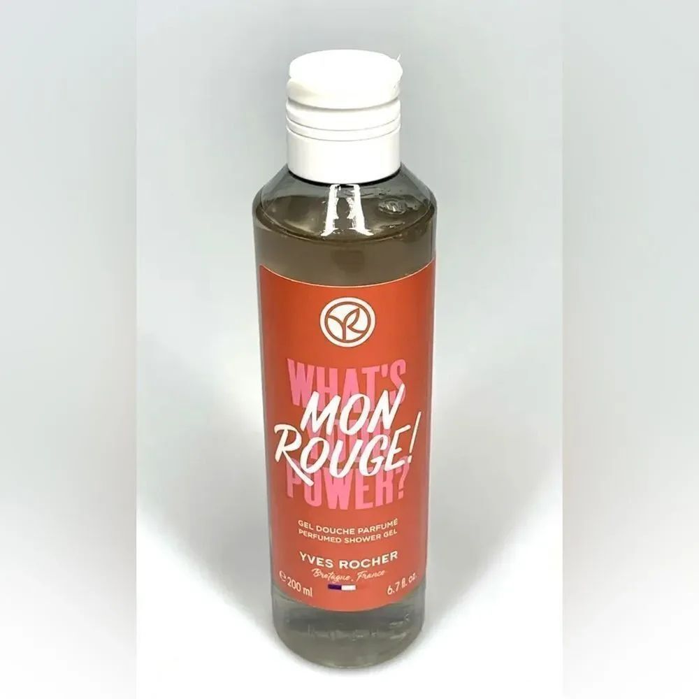 Yves Rocher Mon Rouge Perfumed Shower Gel What's Your Power 6.7oz / 200ml